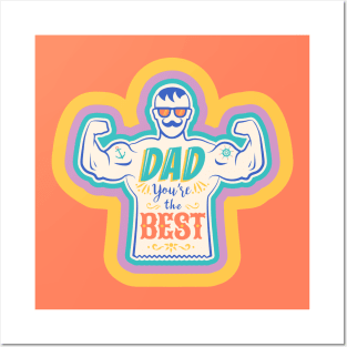 Best father Posters and Art